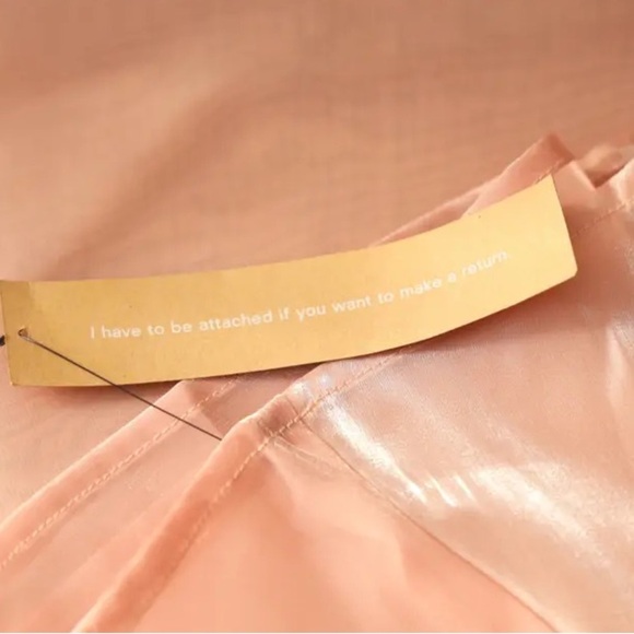 Reformation Glory Dress in Ballerina - Picture 8 of 9